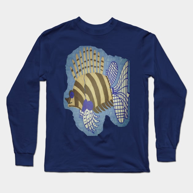 Exotic Tropical Fish Long Sleeve T-Shirt by DanielleGensler